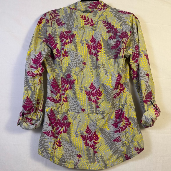 ExOfficio Colorful Button Up Shirt Women’s Size S - Picture 2 of 6
